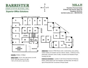 35 N lake Ave, Pasadena, CA for lease Site Plan- Image 1 of 9