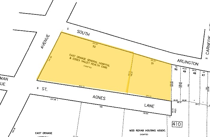 310 Central Ave, East Orange, NJ à louer - Plan cadastral - Image 3 de 22