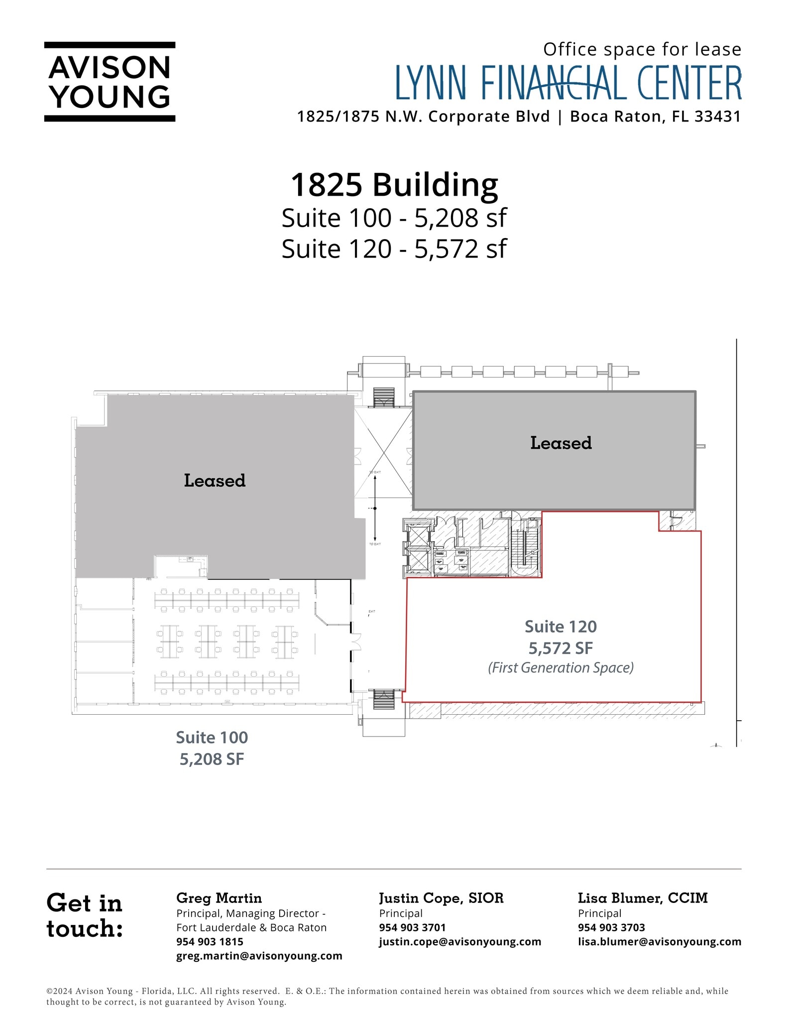 1825 NW Corporate Blvd, Boca Raton, FL for lease Site Plan- Image 1 of 1