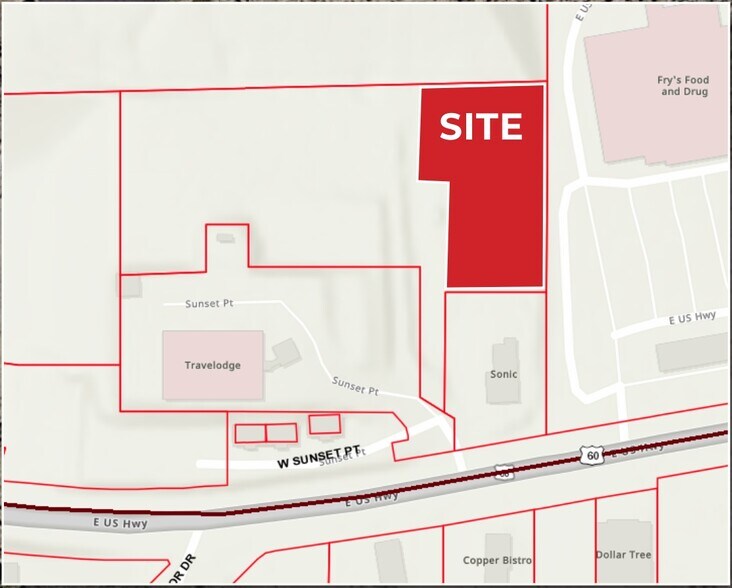 2121 Highway 60, Globe, AZ à vendre - Plan de site - Image 3 de 3