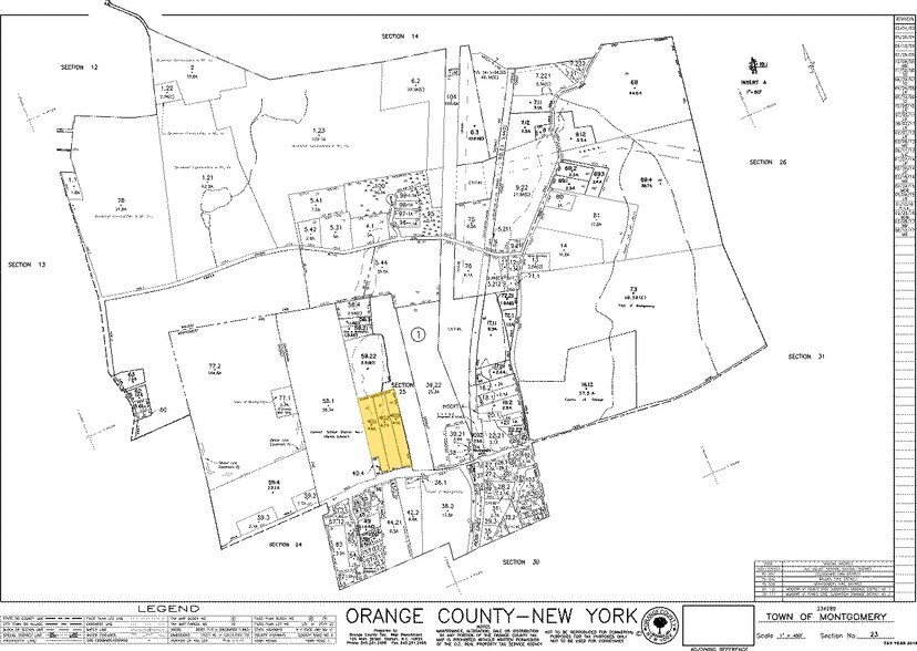 930 State Route 17K, Montgomery, NY for sale - Plat Map - Image 3 of 3