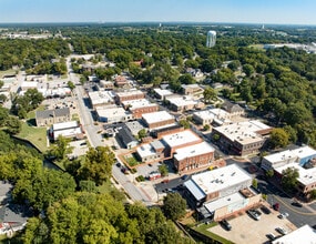 116 S Broadway St, Siloam Springs, AR - Aérien Vue de la carte - Image1