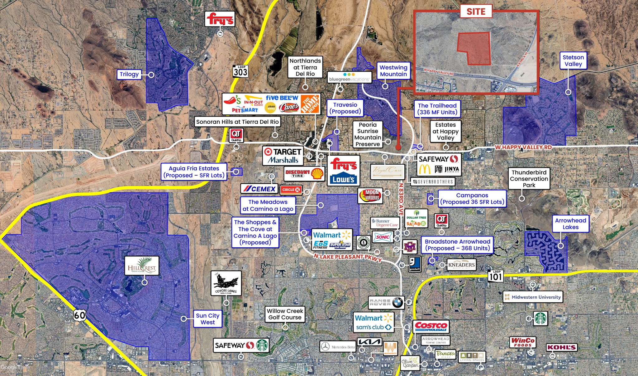 Happy Valley & 83rd ave, Peoria, AZ for sale Primary Photo- Image 1 of 2