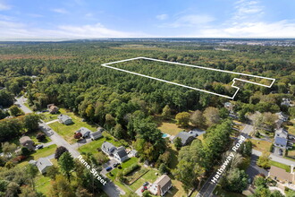 Acushnet, MA - Aérien  Vue de la carte