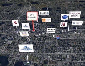 20-28 S Orange Ave, Orlando, FL - Aerial map view - Image1
