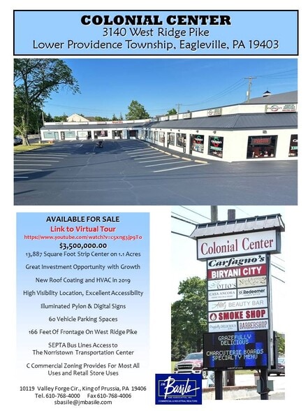 3140 W Ridge Pike, Eagleville, PA for sale - Building Photo - Image 3 of 18