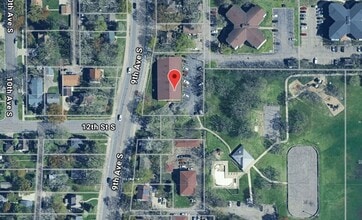 1120 9th Ave S, Saint Cloud, MN - Aerial  map view