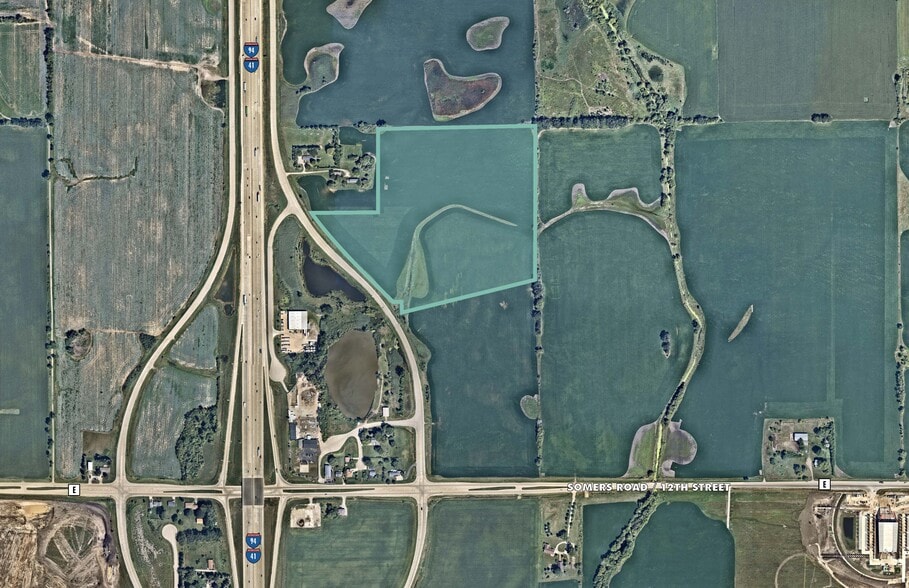 E. Frontage Road, Somers, WI for sale - Aerial - Image 1 of 1