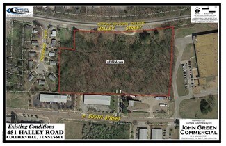 Plus de détails pour 451 Halley Rd, Collierville, TN - Terrain à vendre