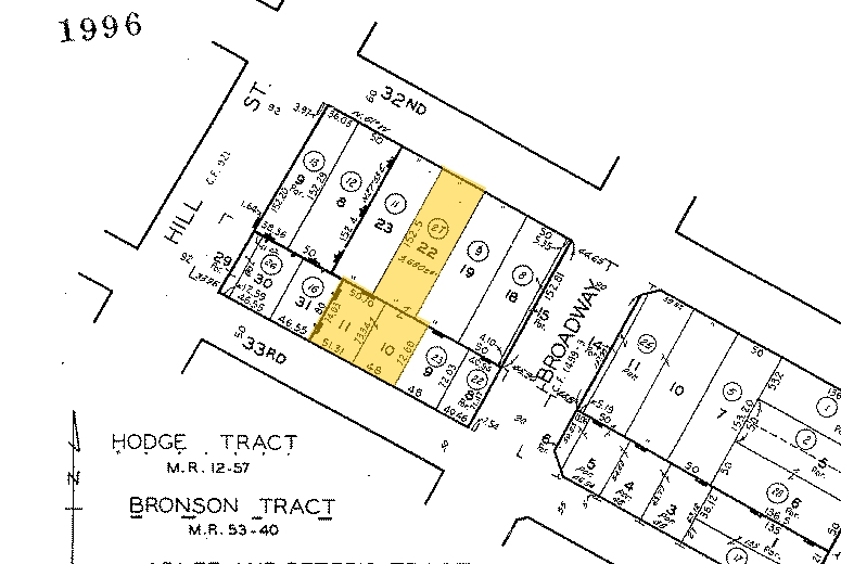 148 W 32nd St, Los Angeles, CA for lease Plat Map- Image 1 of 34