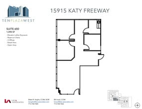 15915 Katy Fwy, Houston, TX for lease Floor Plan- Image 1 of 1