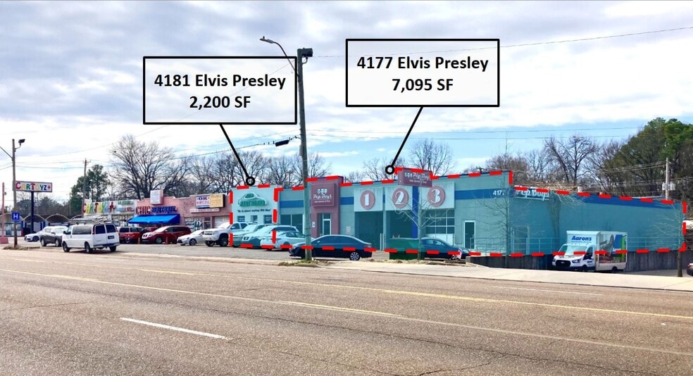 4177 Elvis Presley Blvd, Memphis, TN for lease - Primary Photo - Image 1 of 10