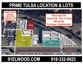 More details for 8710 Elwood Ave, Tulsa, OK - Land for Sale