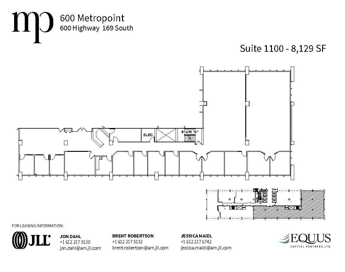 600 Highway 169 S, Saint Louis Park, MN for lease Floor Plan- Image 1 of 1