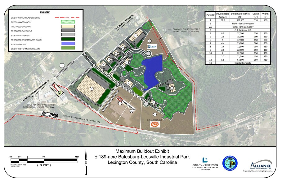 104 Fisher Tank Rd, Leesville, SC à vendre - Plan de site - Image 2 de 5