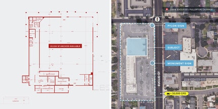 333 N Euclid St, Fullerton, CA for lease Floor Plan- Image 1 of 1