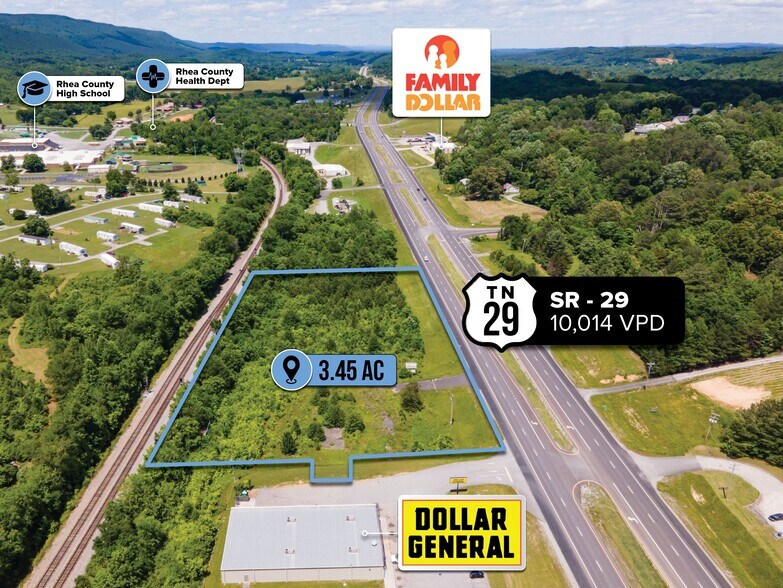 adj. to 13593 Rhea County Highway Hwy, Evensville, TN à vendre - Photo du bâtiment - Image 2 de 8