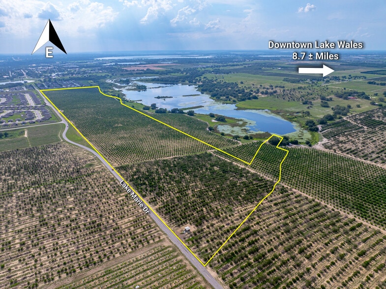 Lake Marie Dr, Dundee, FL à vendre - Aérien - Image 1 de 31