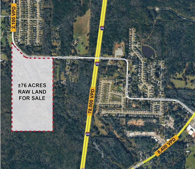 David O'Dodd Rd, Little Rock, AR for sale - Building Photo - Image 2 of 2