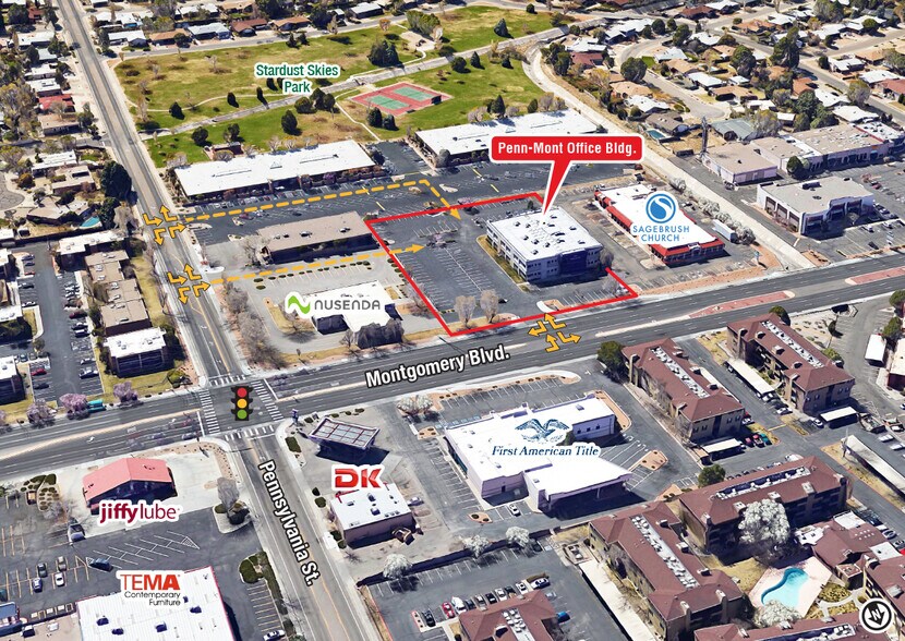 7510 Montgomery Blvd NE, Albuquerque, NM for lease - Building Photo - Image 2 of 13