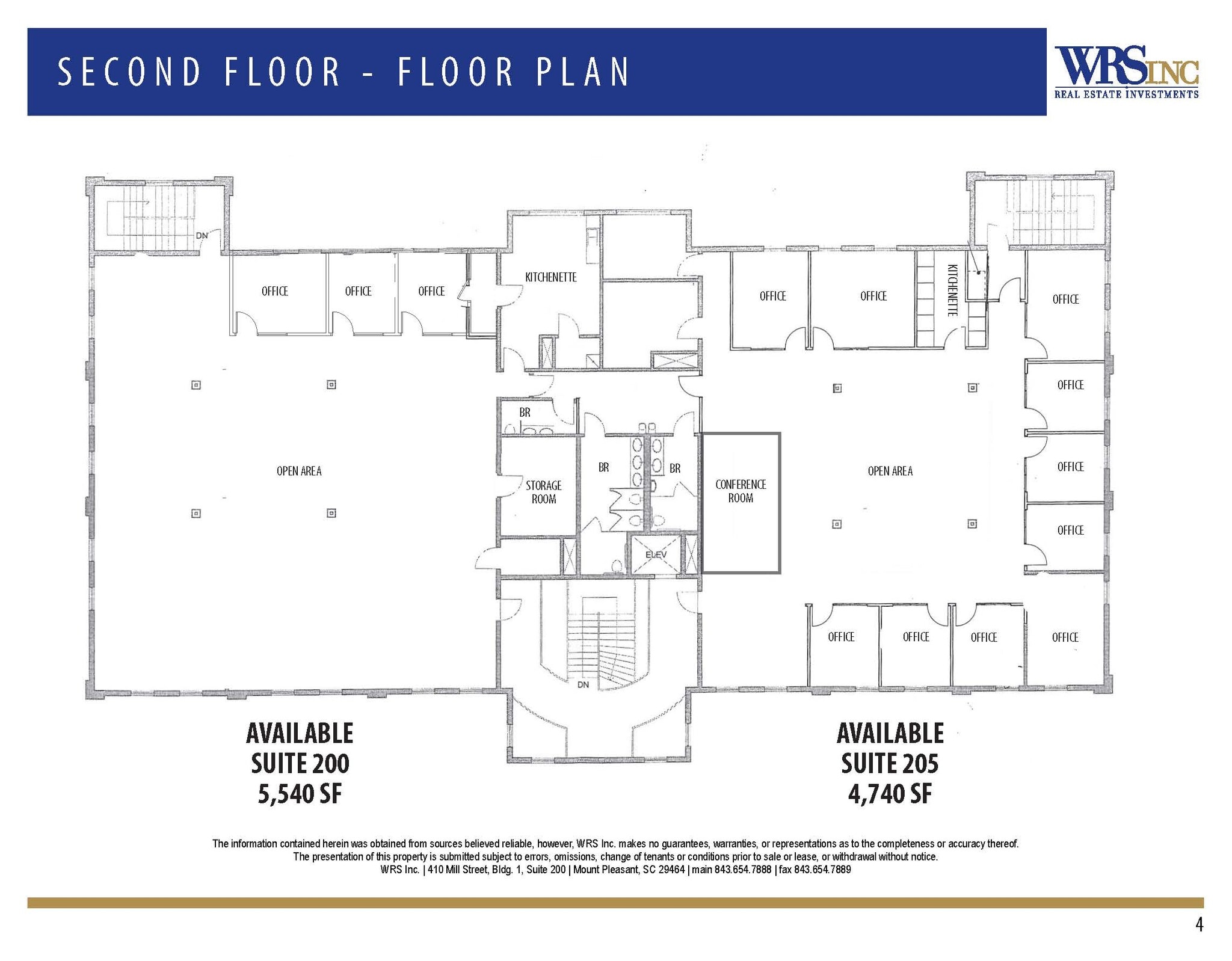 550 Long Point Rd, Mount Pleasant, SC for lease Floor Plan- Image 1 of 8