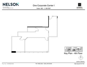 7401 Metro Blvd, Edina, MN à louer Plan de site- Image 1 de 1