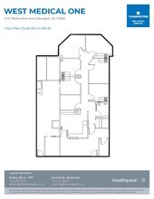 12121 Richmond Ave, Houston, TX à louer Plan d’étage- Image 1 de 1