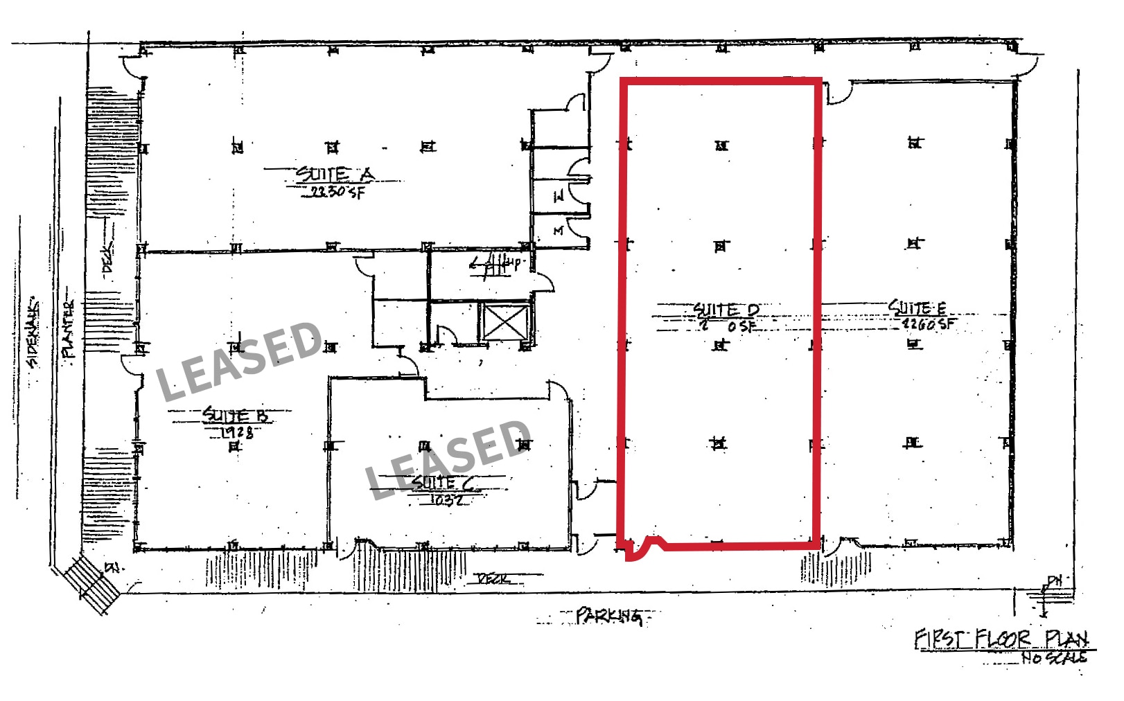 230 N Mosley St, Wichita, KS à louer Plan d’étage- Image 1 de 1