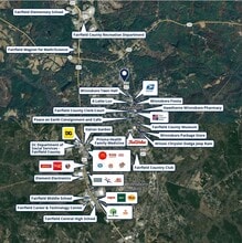 401 N Congress St, Winnsboro, SC - Aerial  map view