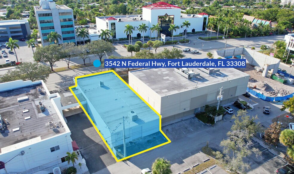 3542 N Federal Hwy, Fort Lauderdale, FL à vendre - Photo du bâtiment - Image 3 de 14