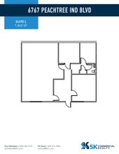 6767 Peachtree Industrial Blvd, Peachtree Corners, GA for lease Site Plan- Image 2 of 3