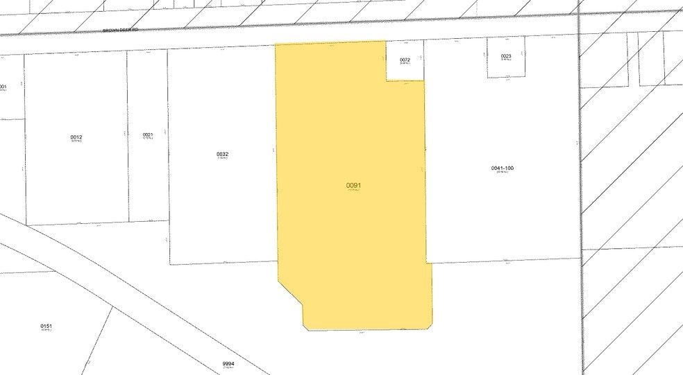 8615-8665 W Brown Deer Rd, Milwaukee, WI for lease - Plat Map - Image 2 of 7