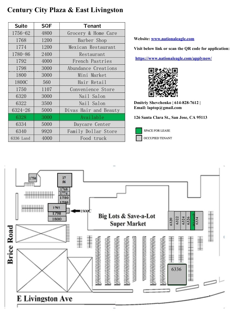 6300-6334 E Livingston Ave, Reynoldsburg, OH for lease Interior Photo- Image 1 of 2