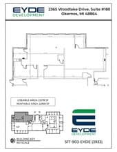 2365 Woodlake Dr, Okemos, MI à louer Plan de site- Image 1 de 1