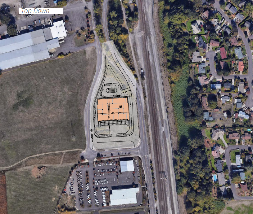 6112 NW Fruit Valley Rd, Vancouver, WA for lease Site Plan- Image 1 of 4