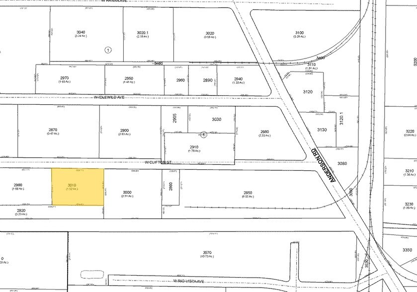 5128-5136 W Clifton St, Tampa, FL à louer - Plan cadastral - Image 2 de 8