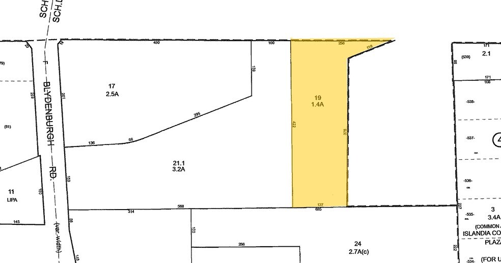 3200 Express Dr S, Islandia, NY à vendre - Plan cadastral - Image 2 de 9