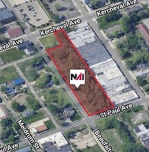 6524-6530 Kercheval St, Detroit, MI - Aérien  Vue de la carte