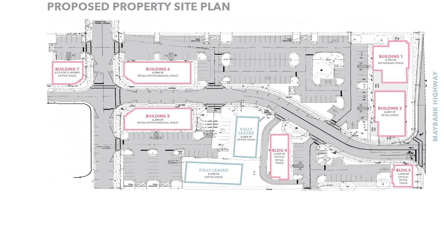 Maybank Landing, Johns Island, SC for lease Site Plan- Image 1 of 1