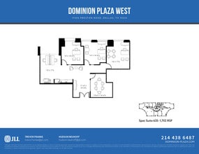 17304 Preston Rd, Dallas, TX à louer Plan d’étage- Image 1 de 2
