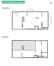 1395 Pemberton Av, North Vancouver, BC for lease Floor Plan- Image 1 of 1