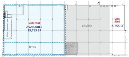 4600 Interstate Blvd, Loves Park, IL for lease Floor Plan- Image 1 of 1