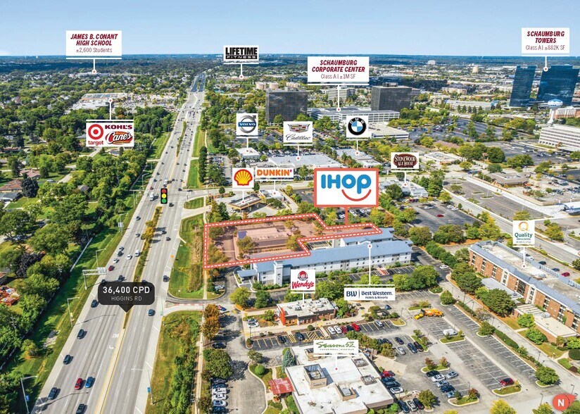 1700 E Higgins Rd, Schaumburg, IL à vendre - Photo du bâtiment - Image 3 de 5
