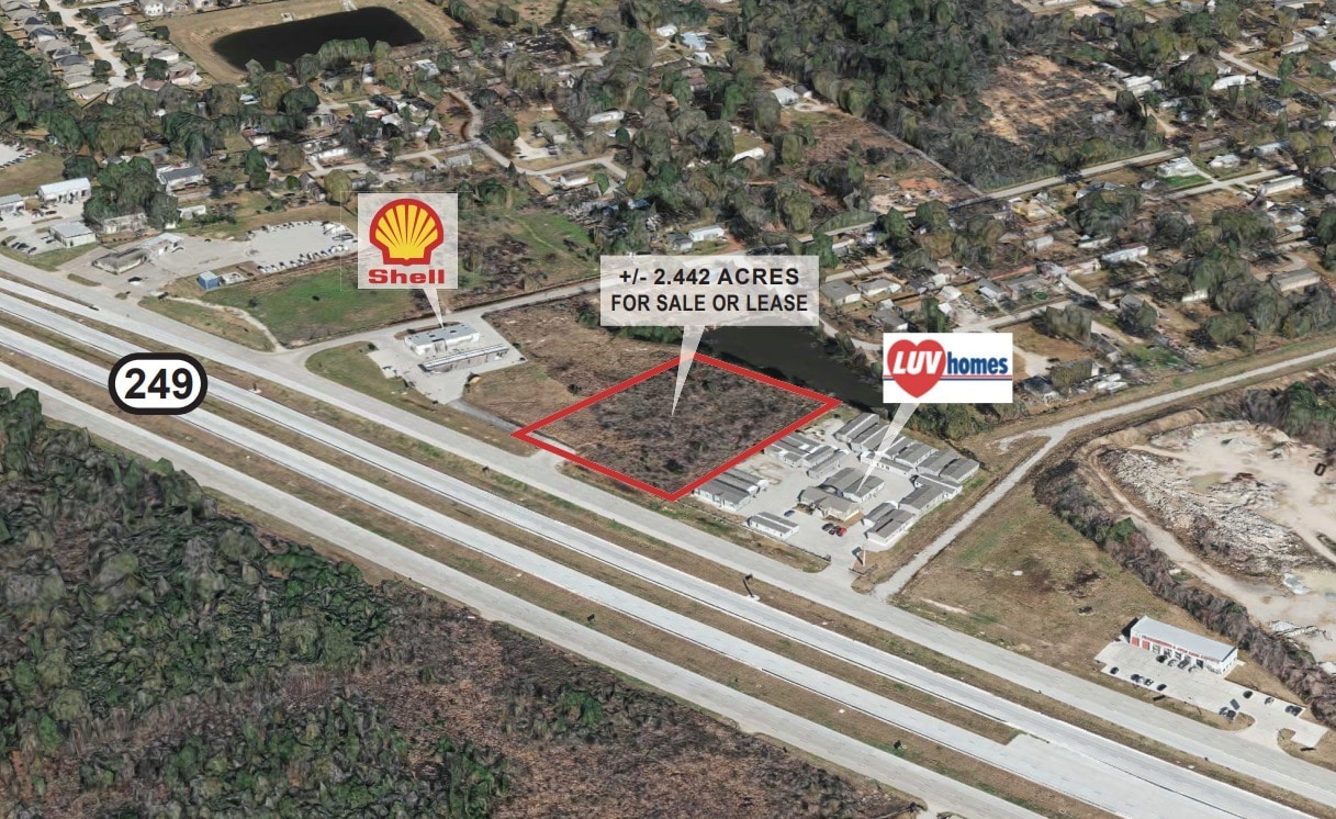 SH 249 & Vallie Rd, Pinehurst, TX à vendre Photo du bâtiment- Image 1 de 5