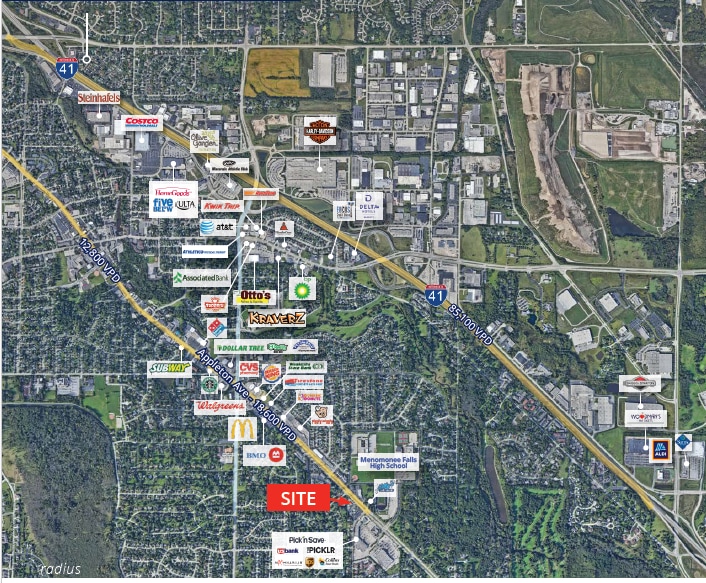 N79W14749 Appleton Ave, Menomonee Falls, WI à louer - Photo du bâtiment - Image 2 de 2