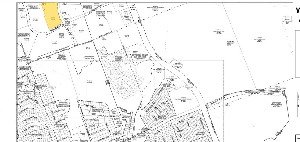 13620 Briarwick Dr, Austin, TX à louer - Plan cadastral - Image 2 de 5