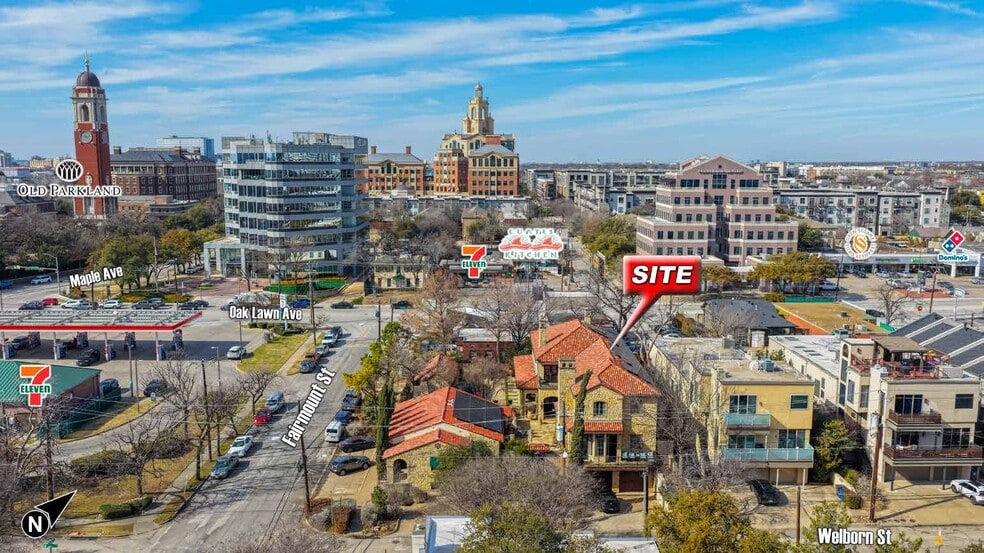 3702 Fairmount St, Dallas, TX à vendre - Photo du bâtiment - Image 3 de 4