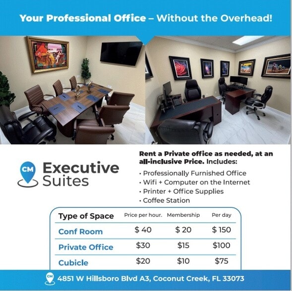 4851 W Hillsboro Blvd, Coconut Creek, FL for lease - Building Photo - Image 2 of 9