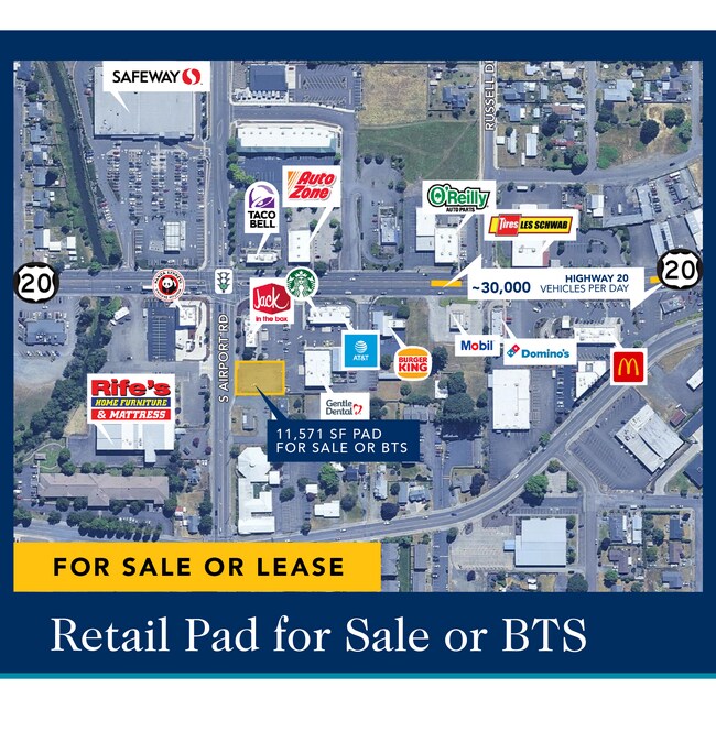 More details for 0 SE Highway 20, Lebanon, OR - Retail for Sale