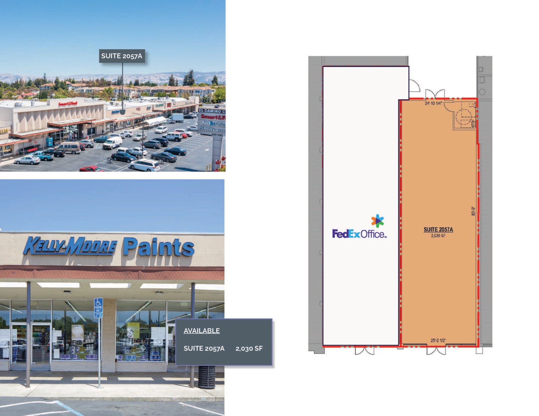 2027 El Camino Real, Santa Clara, CA for lease Interior Photo- Image 1 of 1